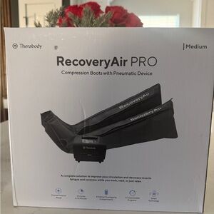 Therabody RecoveryAir PRO Compression Boots - White